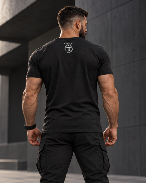 Retrato Brutalista com Logo TACTUS Camiseta Tactus - Guardião